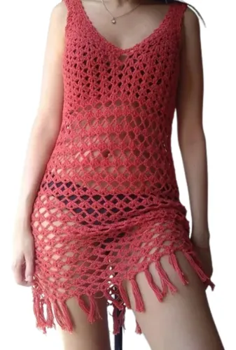 Vestidos para la playa tejidos a crochet new arrivals