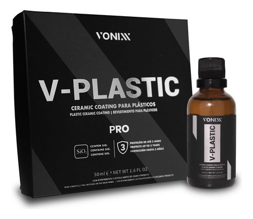 Vitrificador P Revestimento Plastico V-plastic 50ml Vonixx