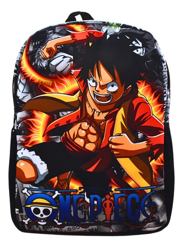 Maletas Morrales De One Piece Luffy 40cm Anime Escolar