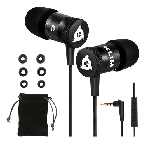 Auriculares In Ear Klim Fusion Type-c Con Mic Negro