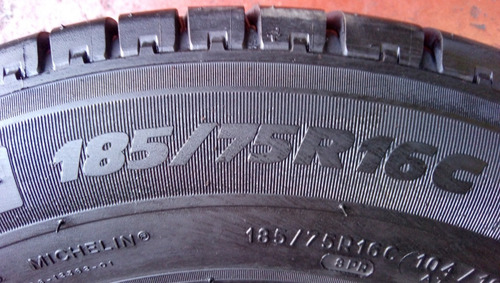 Llanta 185 75 16 C Michelin Agilis 719 (Usado)