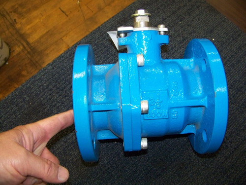 American 2 1/2   Ball Valve 200 W Cast Iron Full Port Flan