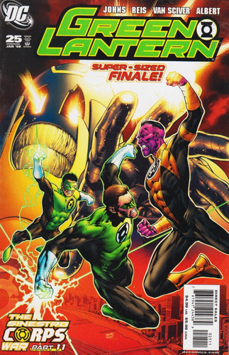 Comic Green Lantern # 25 Sinestro Corps War Part 11  Ingles