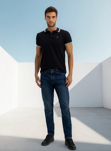 Jeans Premium De Mezclilla Para Hombre Holstone