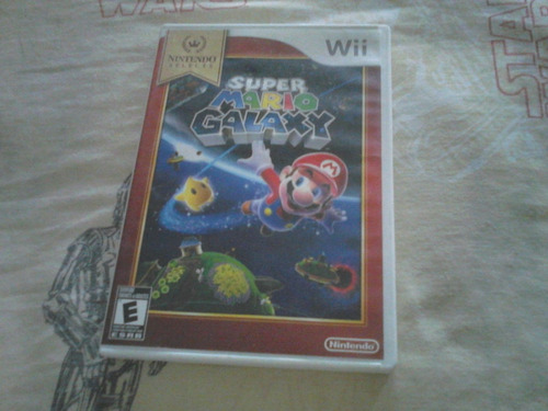 Juego Super Mario Galaxy Nintendo Wii Y Wii U Completo