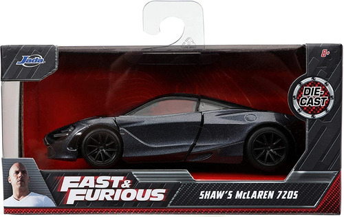 Jada Fast & Furious Shaw Mclaren 720s 1:32 Rápido Y Furioso