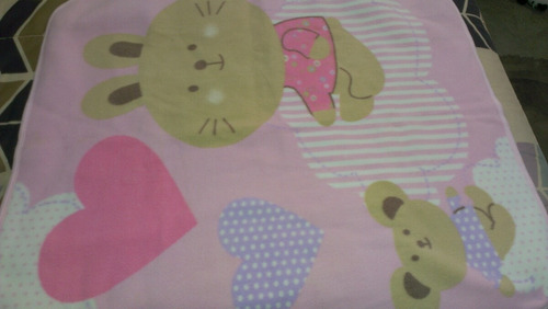 Imagen 2 de 6 de Colchas Y Manta Para Bebe