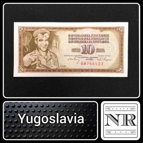 Imagen 1 de 3 de Yugoslavia - Europa - 10 Dinara - Año 1968 - Unc - P# 82 B