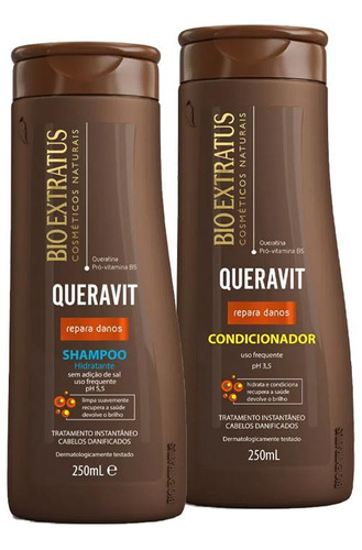 Kit Bio Extratus Queravit Shampoo Condicionador