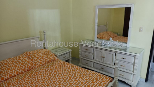 Apartamento En Venta En Los Mangos Valencia Mm Carabobo Amoblado, Equipado Pozo Y Planta