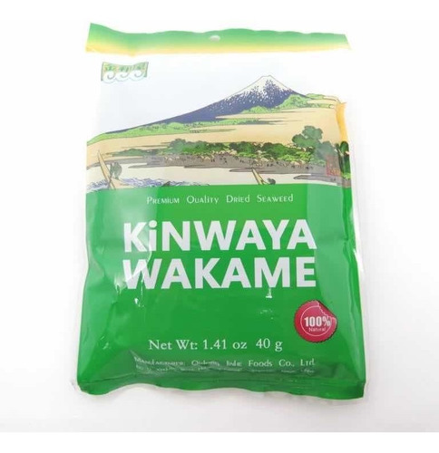 Algas Wakame Kinwaya X 40 Grs Apta Veganos