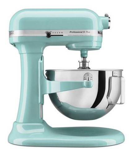 Batidora de pedestal KitchenAid Professional 5 Plus Series KV25G0X aqua sky 60 Hz 120 V