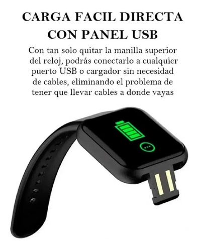 Imagen 5 de 5 de Reloj Inteligente Smartwatch Noga Sw04 Presion Ip67 Unisex