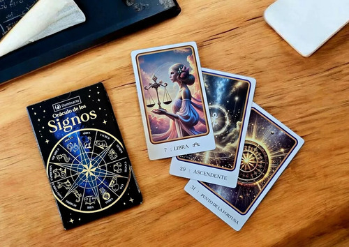El Oraculo De Los Signos Iluminarte 38 Cartas + 2 Comodines