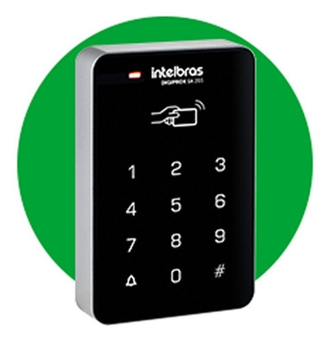 Imagem 2 de 6 de Sa 203 Controle De Acesso Digiprox 125khz Intelbras