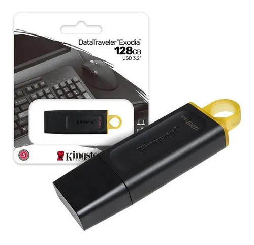 Memoria Usb 128 Gb Kingston 3.0 Data Traveler 100 Original