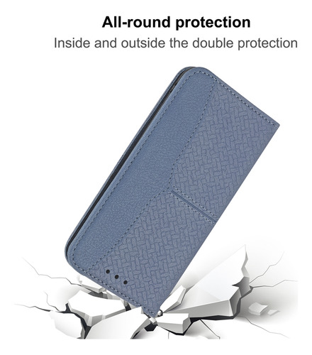 Funda De Fuerte Magnetismo Para Redmi Note 11 Pro 4g/11 Pro 5g/11 Se India Con Ranura Para Tarjetas, Soporte Y Correa De Muñeca
