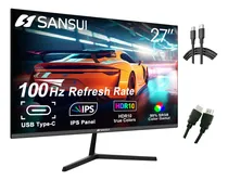 Comprar Sansui Monitores De Computadora De 27 Pulgadas 100hz Ips Us. Color Negro