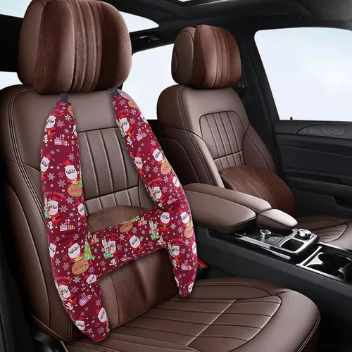 Reposacabezas para asiento de automóvil, 2 almohadas de seguridad para  niños, almohada de cuello lavable en forma de H para niños, cómodo