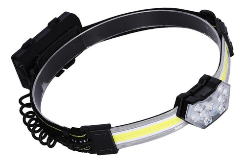 Linterna Frontal Led Cob Ipx4, Diadema Ajustable