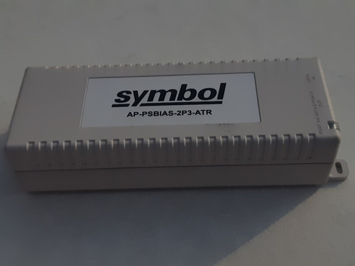 Power Injector Symbol 802.3at Poe 55v .6a (Reacondicionado)