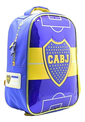 Mochila Boca Junior Futbol 12 Pulgadas Espalda Original 