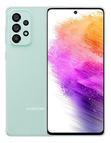 Samsung Galaxy A73 5G 5G Dual SIM 128 GB verde 6 GB RAM - Bom (Recondicionado)