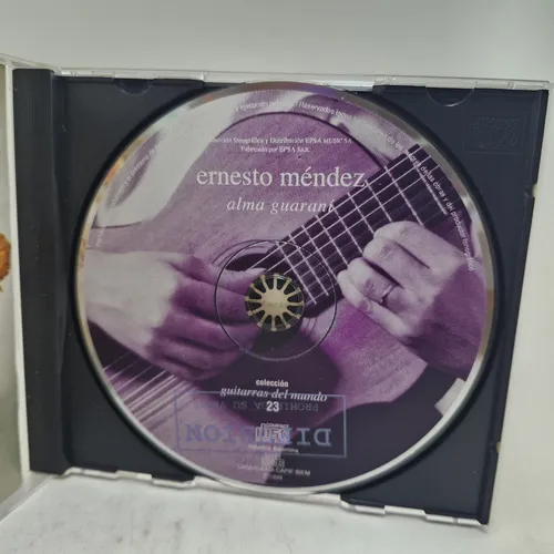 Ernesto Mendez - Alma Guarani - Guitarras Del Mundo Cd - Mb (Usado)