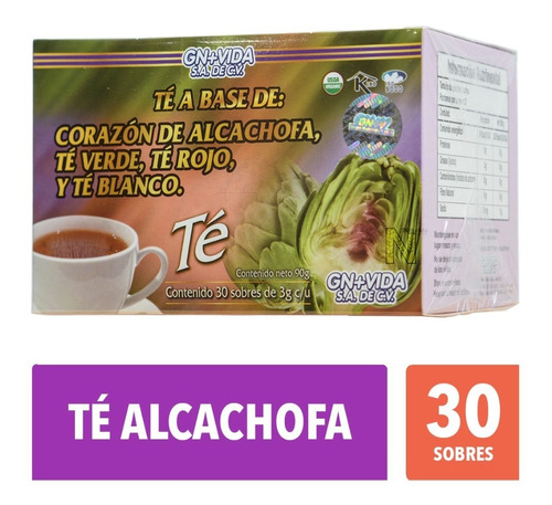 Té Alcachofa (30 Sobres) Gn+vida