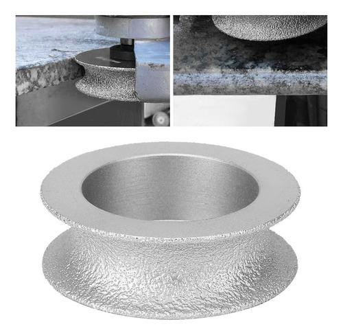 Rueda Abrasiva Cóncava De Diamante Soldada De 7,3 Cm