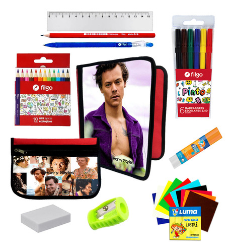 Oferton Carpeta + Cartu + Utiles Harry Styles #532