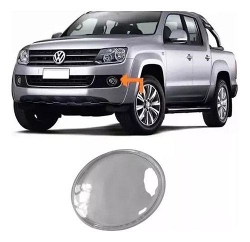 Vidrio De Faro Auxiliar Antiniebla Vw Amarok 2010/2011/ 2012