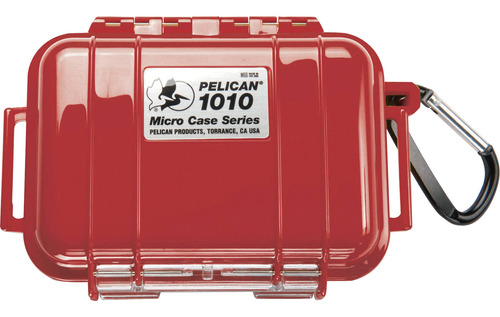 Pelican 1010 Micro Case (solid Red With Black Lining)