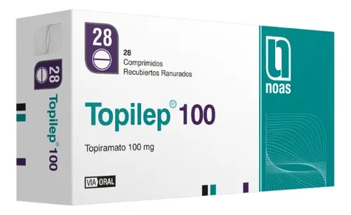 Topiramato 100mg X2 Cajas