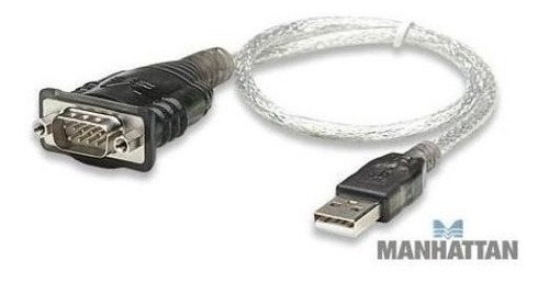 Cable Adaptador Usb A Serial Rs232 Db9 Manhattan