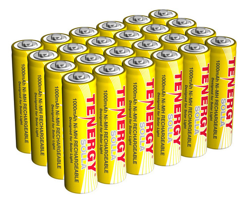 Pilas Recargables Tenergy Solla Batería Recargable Nimh Aa,