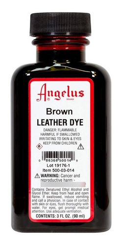 Angelus Leather Dye Color Brown