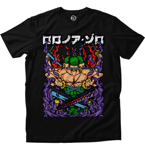 Polera Anime One Piece - Roronoa Zoro V3