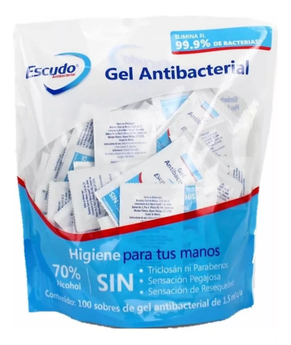 Tercera imagen para búsqueda de gel antibacterial escudo