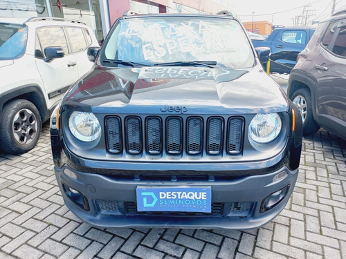 Imagem 15 de 18 de Renegade Night Eagle 1.8 Flex Automático 2018 Preto
