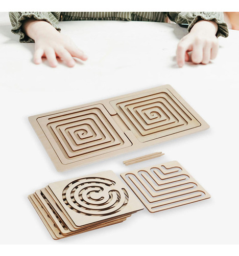 Ii Jogo De Tabuleiro Toy Maze, Brinquedo Para O