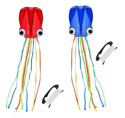 Cometa Pulpo Grande Juego Aire Libre Cometa Fácil De Volar