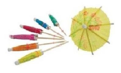 Parasol Paragua Decorativo Coctel 144pz Pk-p4 M. Winco Xavi