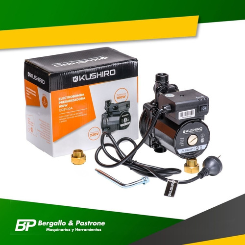 Bomba Presurizadora Kushiro Gsr100a 100w 3/4puLG 30l/h 8m