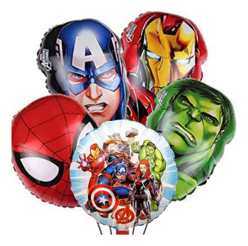 Globo Metálico Avengers 