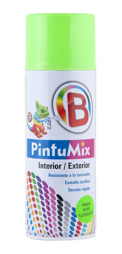 Pinturas Pintumix De 400 Ml Verde Fluorescente