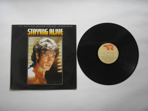 Lp Vinilo Staying Alive Banda Sonora Original Colombia 1983