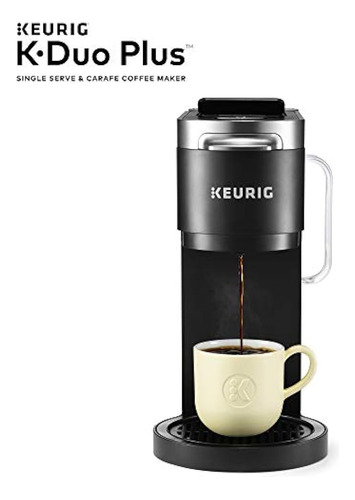 Cafetera Keurig K-duo Plus, Cafetera De Goteo Para Una Sola 