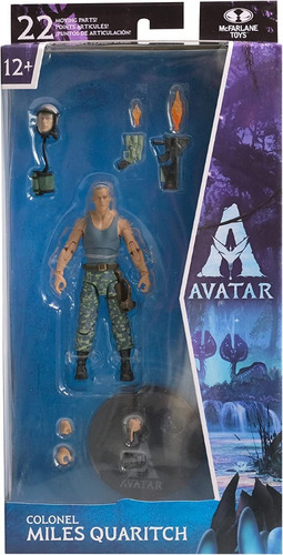 Avatar Figura Coronel Miles Quaritch Mcfarlane Toys 2022