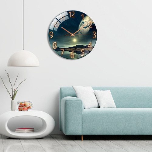 Kit Reloj Vintage Universo Retro El Paisaje De La Tierra